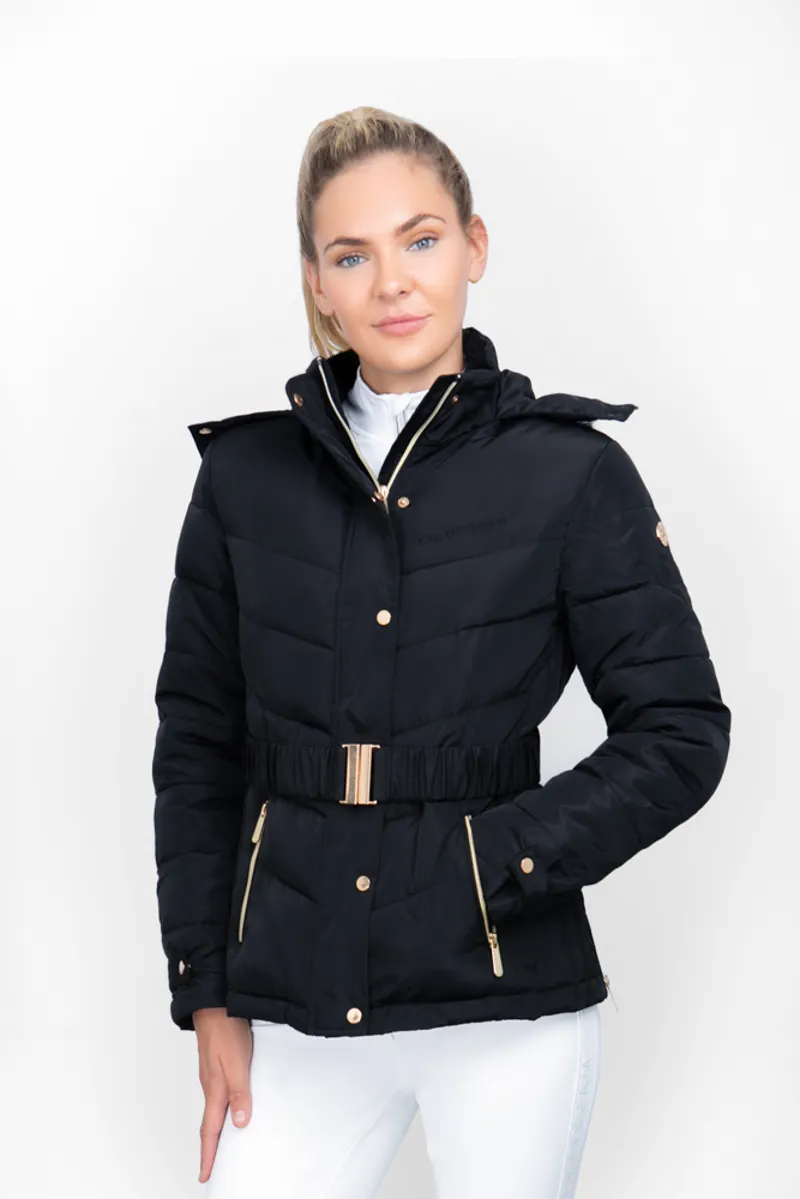 Coldstream Cornhill Quilted Coat - Black-3
